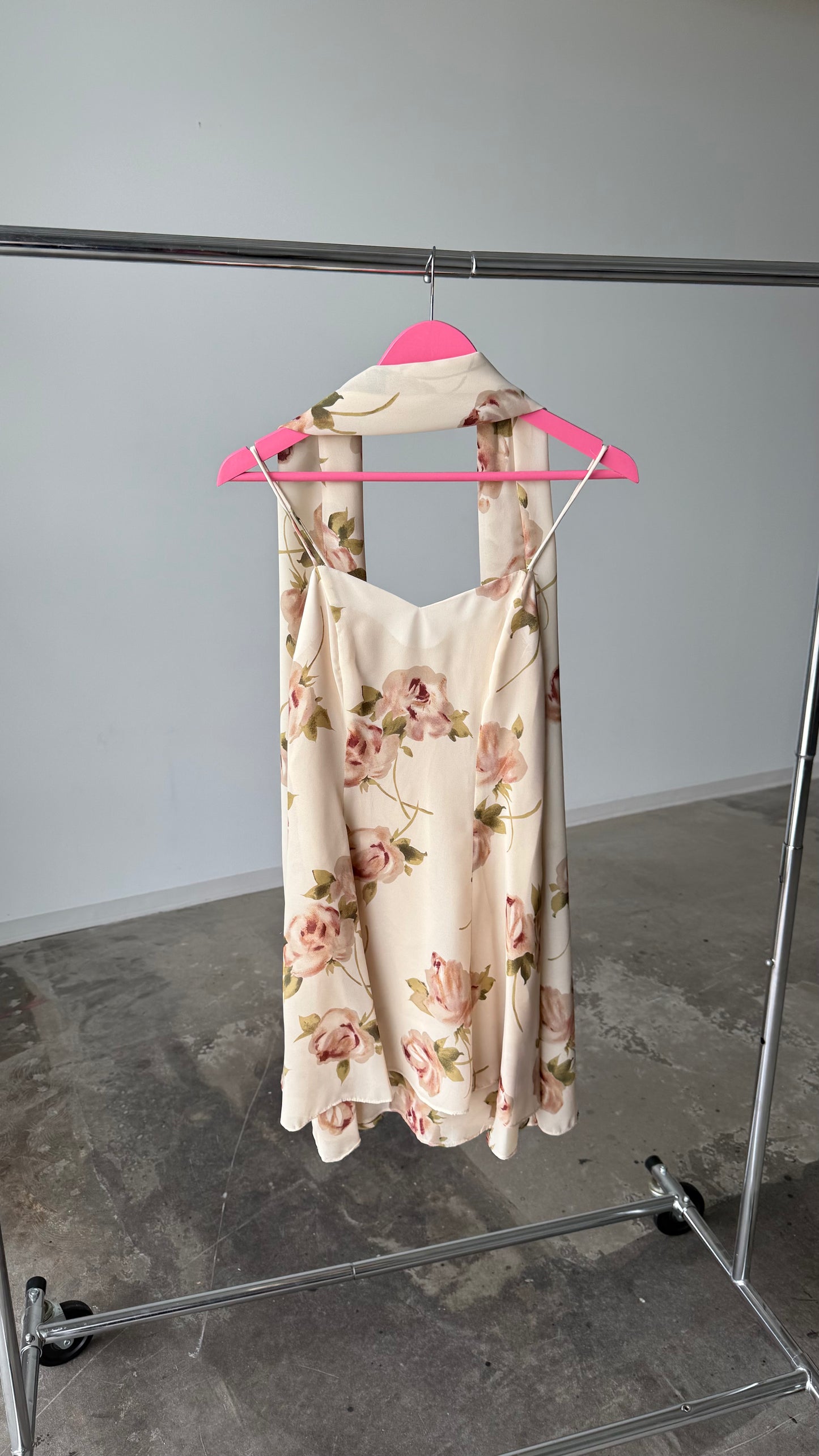 Boulevard De Paris Beige Floral Dress